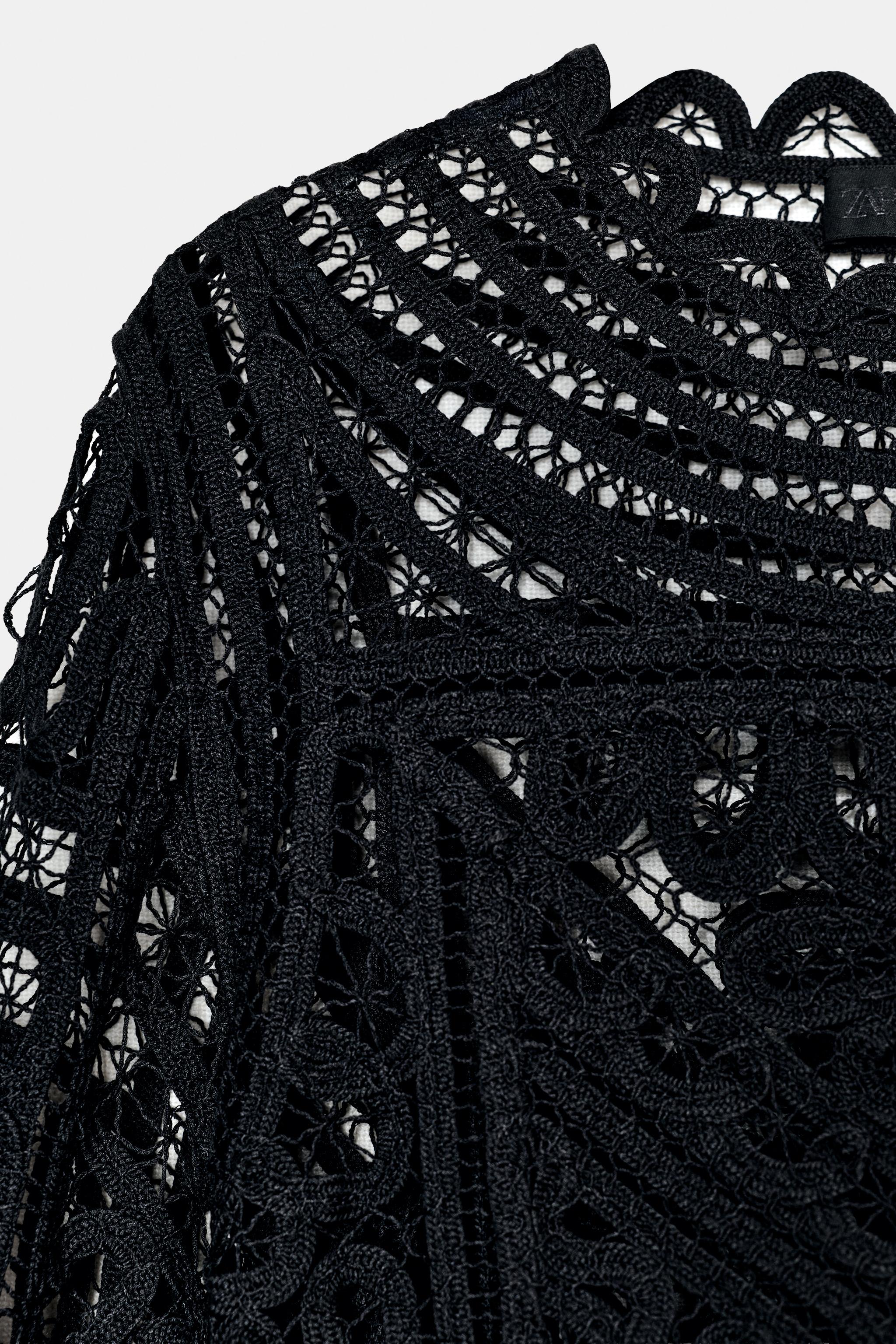 ZW COLLECTION CROCHET BLOUSE